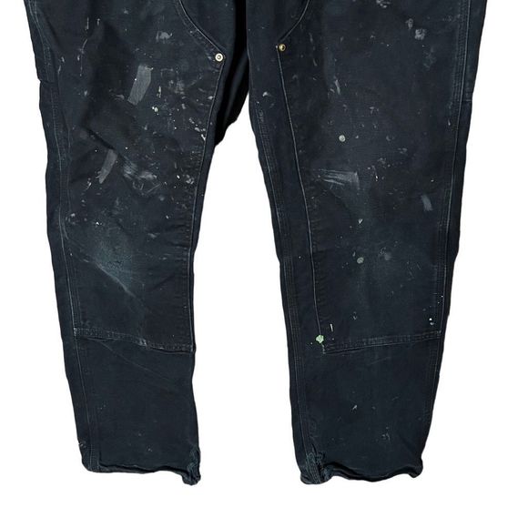 VTG Carhartt Double Knee Dungaree Fit Pants 32X32 - Picture 3 of 7